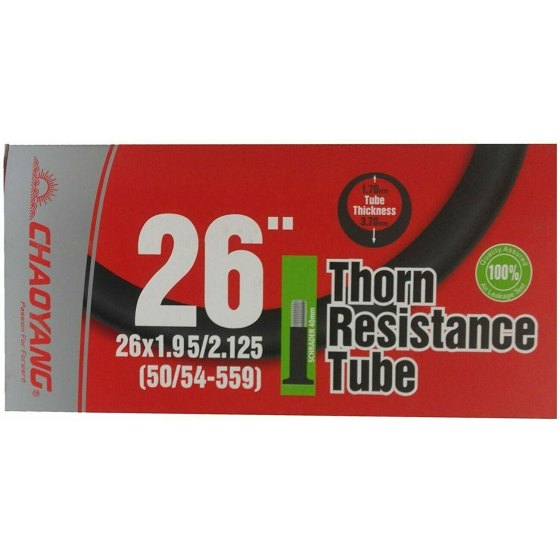 ChaoYang Camera d'aria Resistente alle forature 26x1.95/2.125 Valvola Schrader